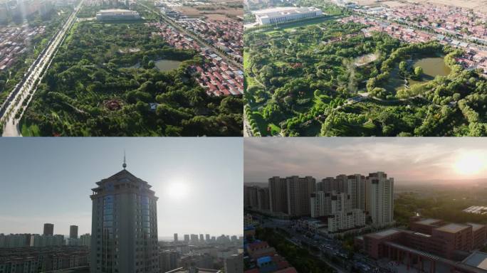 山西长治长子县城市绿化城市公园