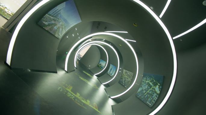 展示中心时空隧道通道成就展