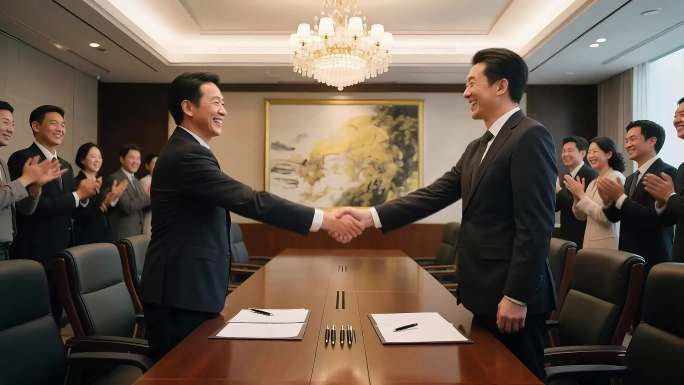 高端商业团队互动 公司与企业文化团队建设