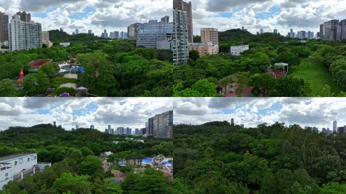 深圳市儿童乐园2025航拍