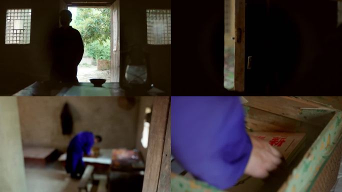 农家旧屋人物活动情景再现进步青年投生革命
