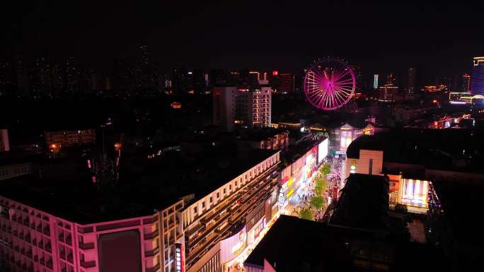 合肥淮河路夜景