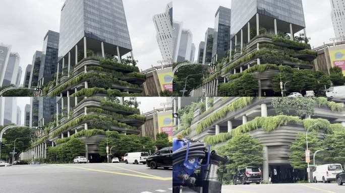 新加坡垂直绿化建筑景观