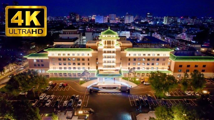 长春新民大街吉塔吉林省广播电视塔地标航拍