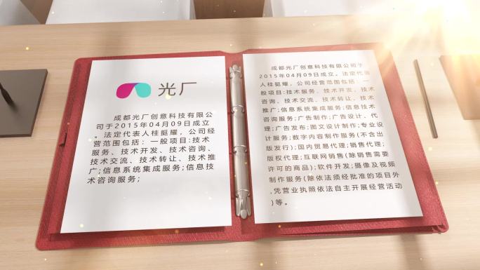 公司介绍文档展示