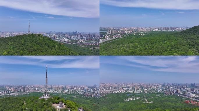 合肥大蜀山合肥市全景