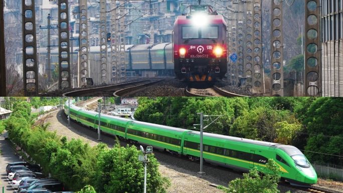 【非常超值】铁路沿线的旅途风景