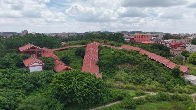福建泉州磁灶非遗金交椅山窑址航拍