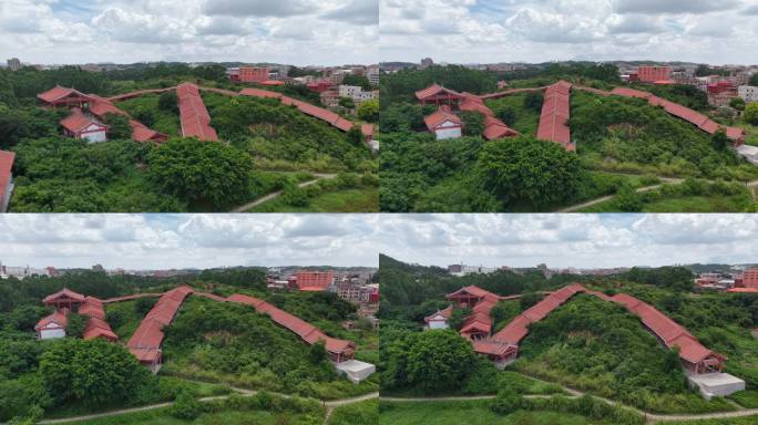 福建泉州磁灶非遗金交椅山窑址航拍