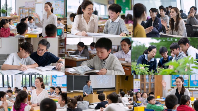 课堂教学教育师生互动校园生活听课讲课学习