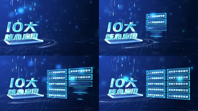 10_十大核心应用分类展示