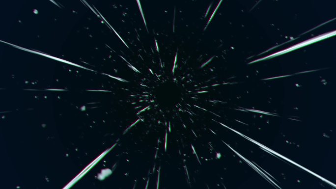 【通道素材/AE工程】穿越粒子效果