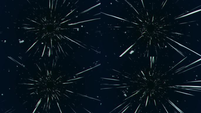 【通道素材/AE工程】穿越粒子效果