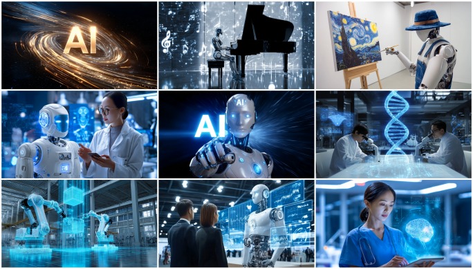 科技AI人工智能新质生产力技术创新合集