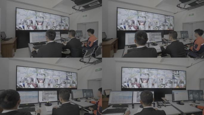 监控中心实时画面
