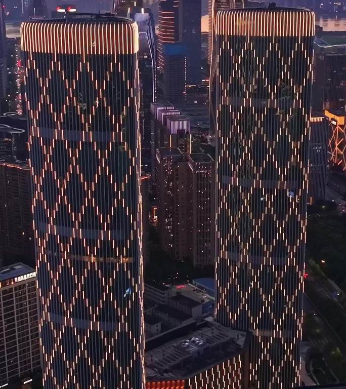 竖屏合集｜杭州萧山繁华城市航拍