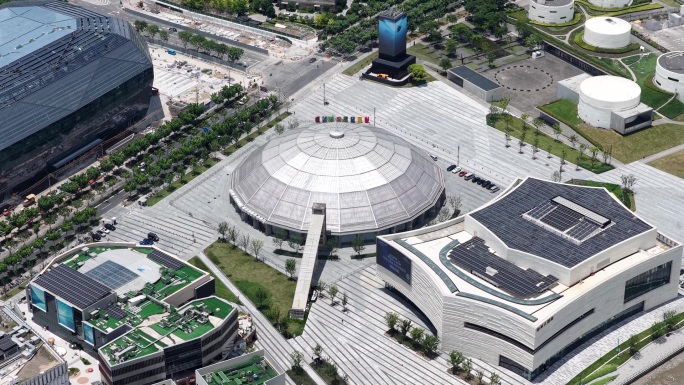 徐汇滨江西岸2025年6月份航拍合集