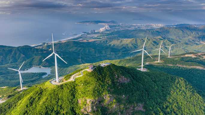4K惠东观音山风车延时