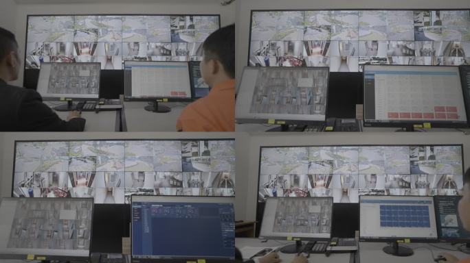 监控中心实时画面
