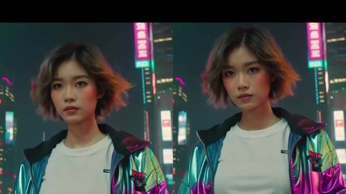 赛博朋克潮流女性