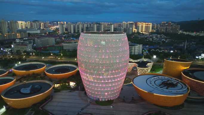 醴陵陶瓷博物馆夜景