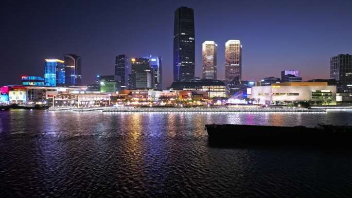 上海徐汇西岸夜景