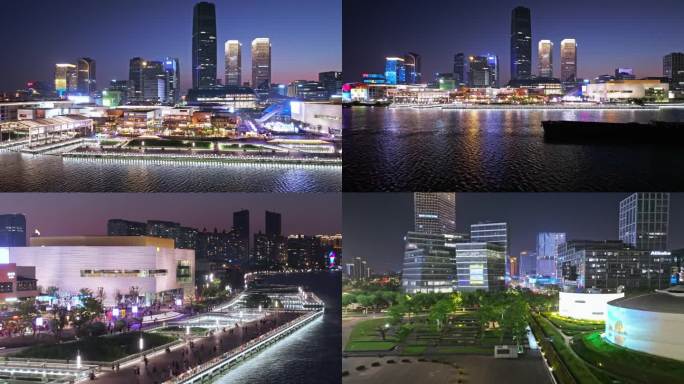上海徐汇西岸夜景