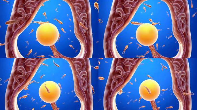 精子与卵子结合过程