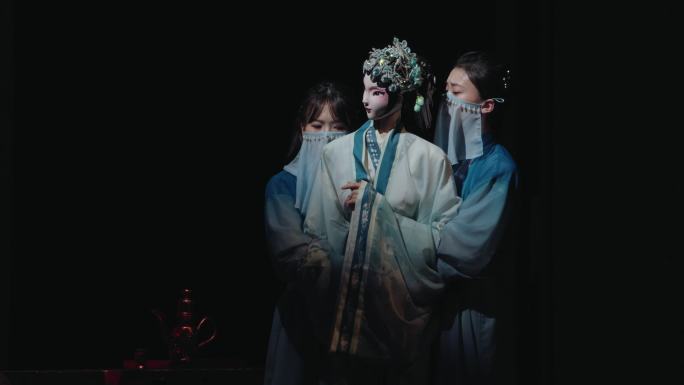 传统非遗木偶戏表演