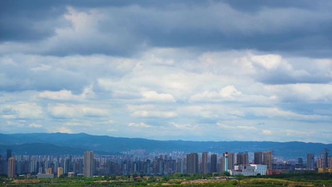 太原东山全景