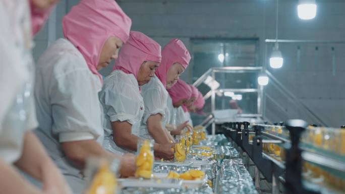 罐头食品生产线质检
