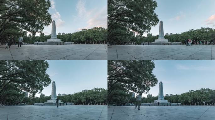 人民英雄纪念碑广场实拍
