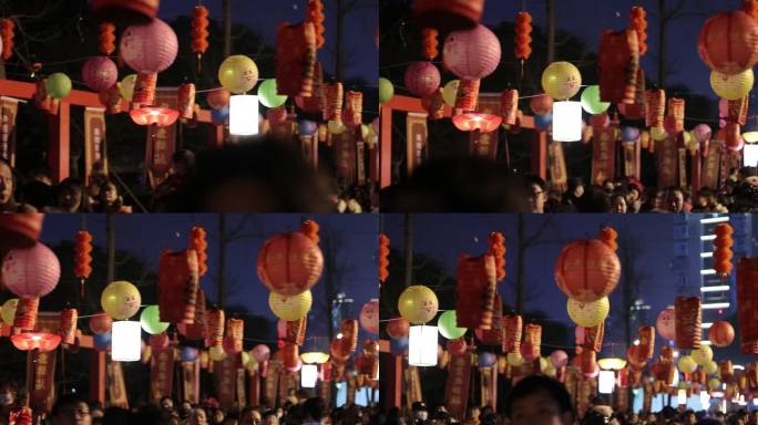 节日灯笼夜景