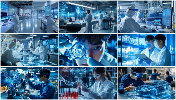 各领域科研人员科研实验生物研究工程师合集