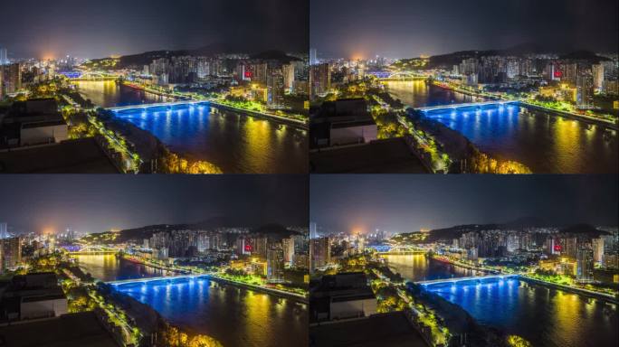 兰州夜景原生8K