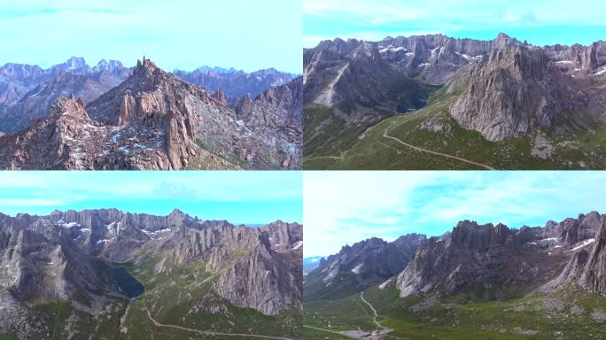 航拍莲宝叶则，闯入魔幻石山云海仙境