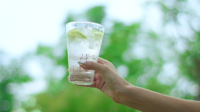 夏日 阳光 汽水