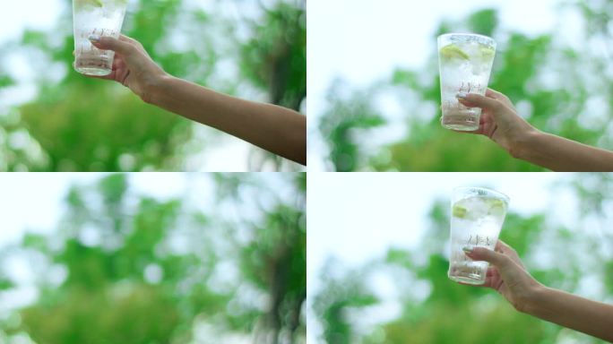 夏日 阳光 汽水