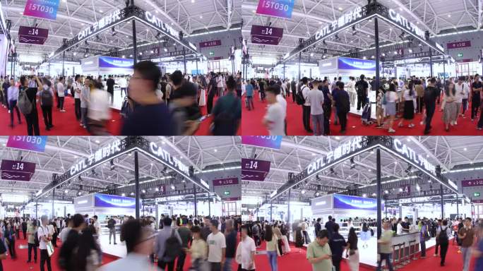 新能源科技展会人潮涌动 宁德时代