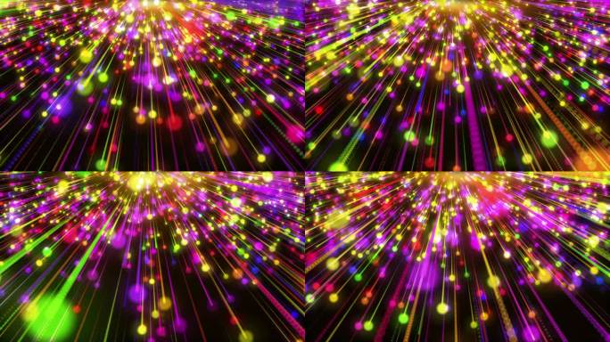 4K炫丽粒子背景循环4-1