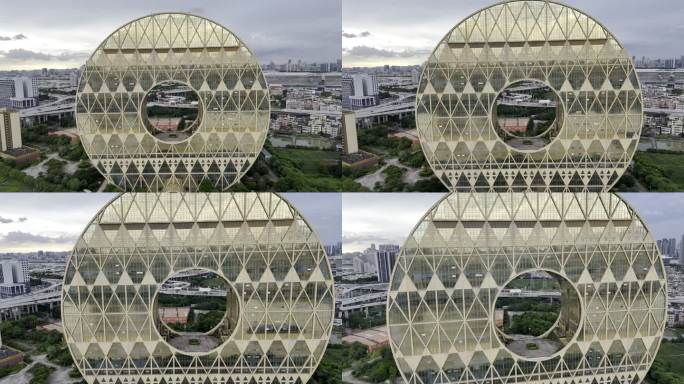 广州圆大厦金元宝大楼