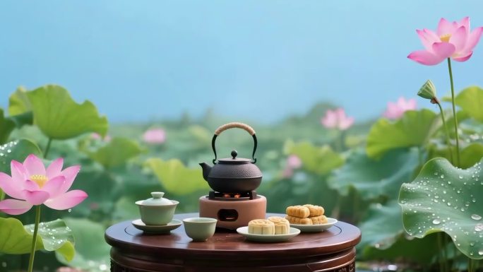 小暑大暑夏至夏天，二十四节气，大自然风光