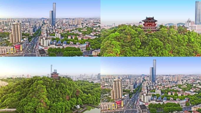 镇江城市航拍