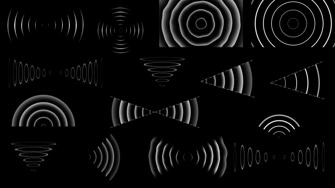 30款 声波波纹 (内含透明底视频)