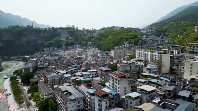 重庆市巫溪县航拍