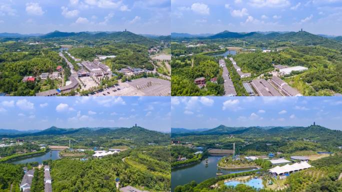 湖南湘潭盘龙大观园大范围移动延时