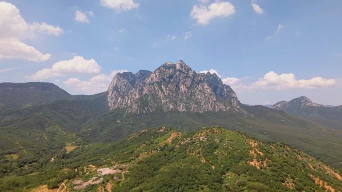 4k航拍河南嵩山全景
