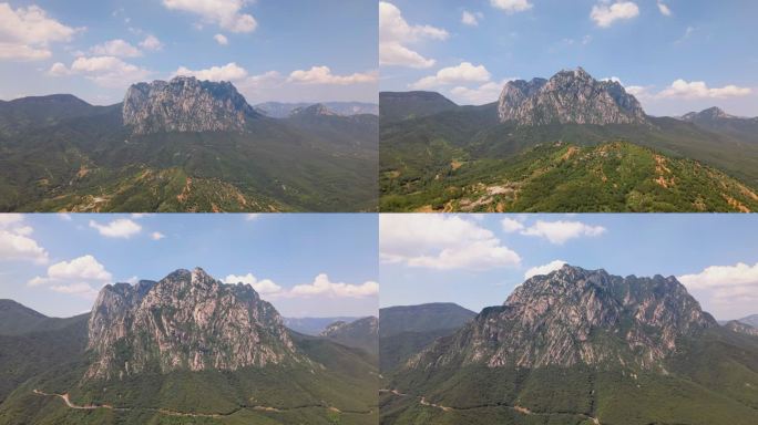 4k航拍河南嵩山全景