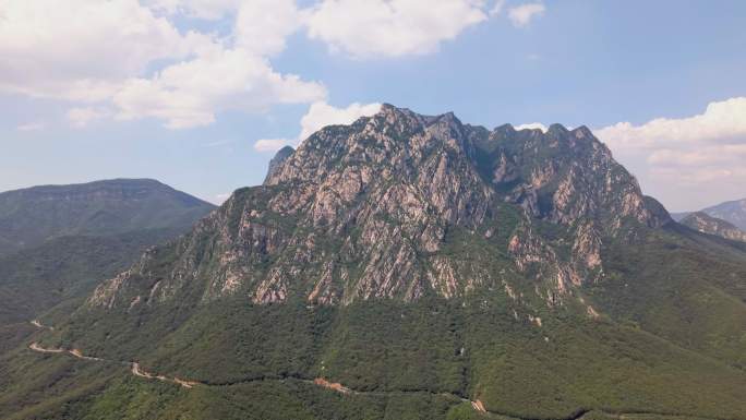 4k航拍河南嵩山全景