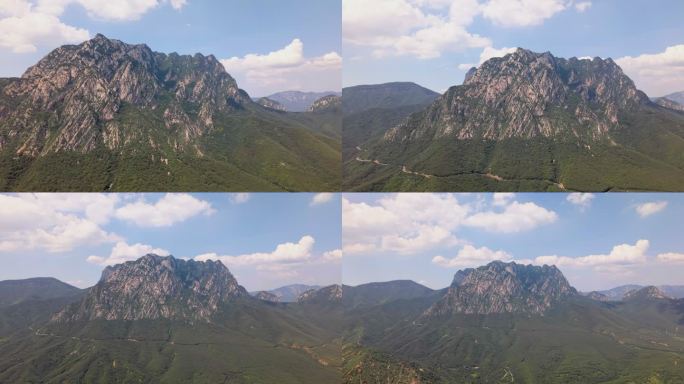 4k航拍河南嵩山全景
